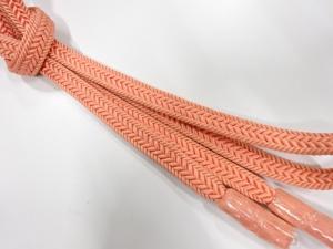 未使用品　正絹　撚り房　手組帯締め